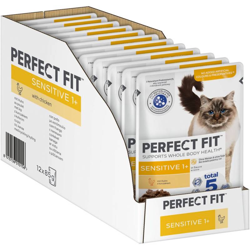Perfect Fit Katzenfutter Sensitive mit Huhn 12x85g von Perfect Fit