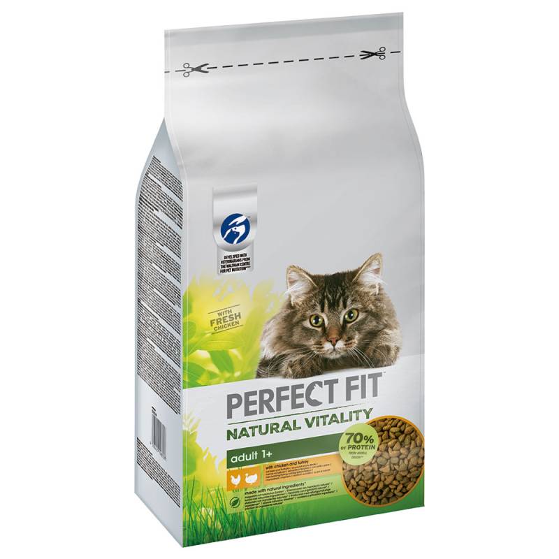 Perfect Fit Natural Vitality Adult 1+ Huhn und Truthahn - Sparpaket: 2 x 6 kg von Perfect Fit