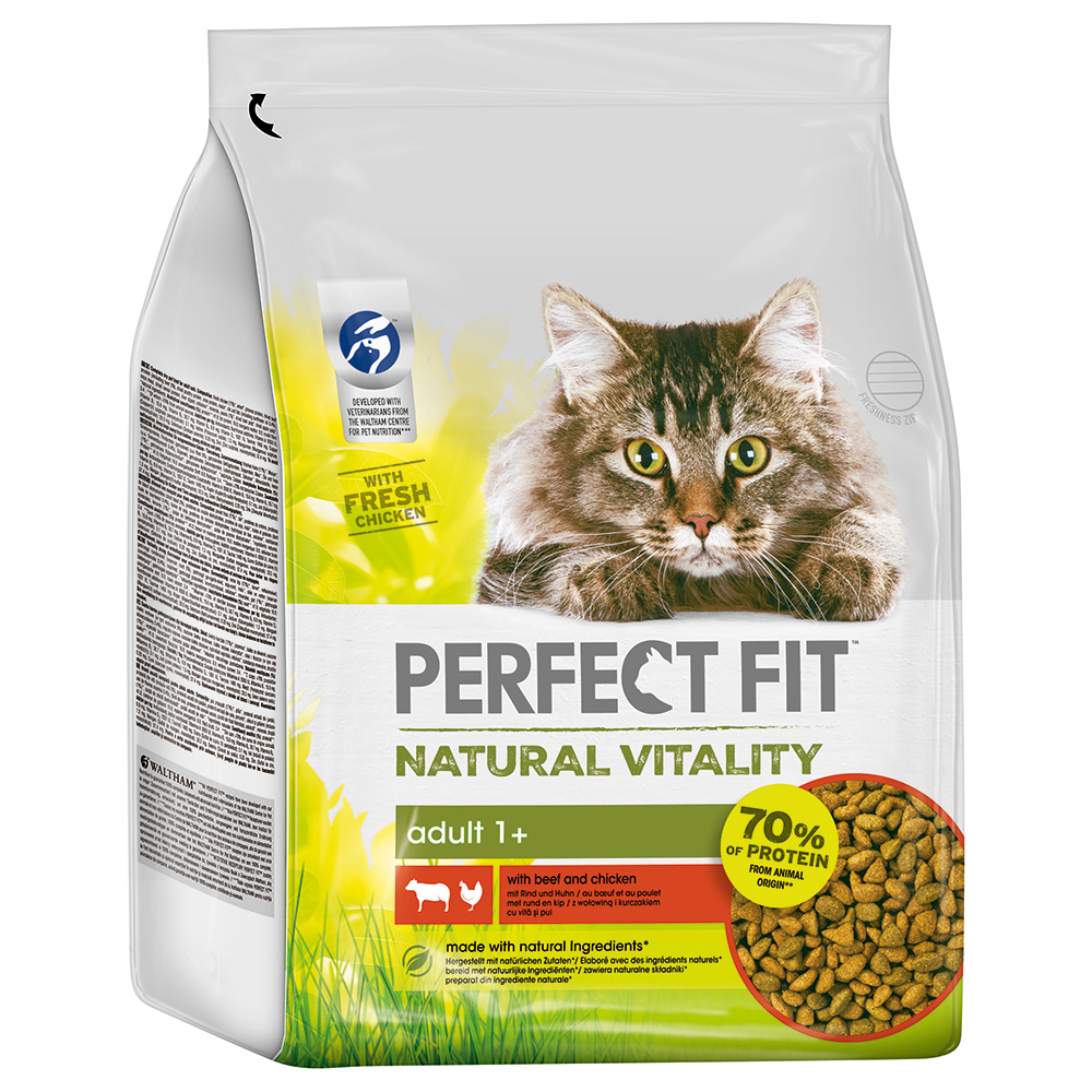 Perfect Fit Natural Vitality Adult 1+ Rind und Huhn - Sparpaket: 2 x 2,4 kg Perfect Fit Natural Vitality Adult 1+ Rind und Huhn - Sparpaket: 2 x 2,4 kg von Perfect Fit