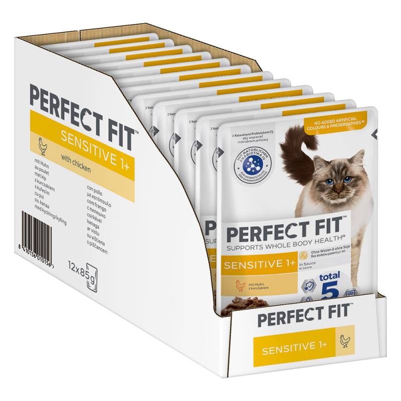 Perfect Fit Sensitive 1+ - Huhn (12 x 85 g) von Perfect Fit