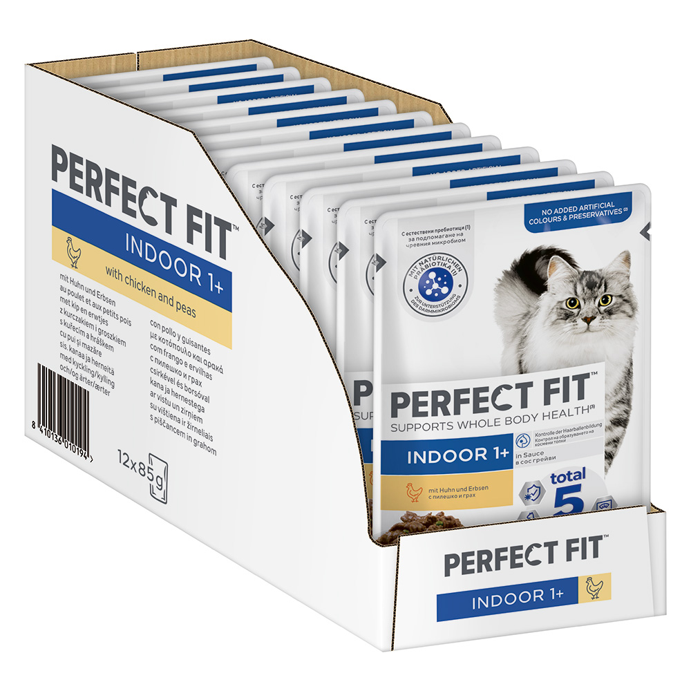 Sparpaket Perfect Fit 96 x 85 g - Indoor 1+ Huhn von Perfect Fit