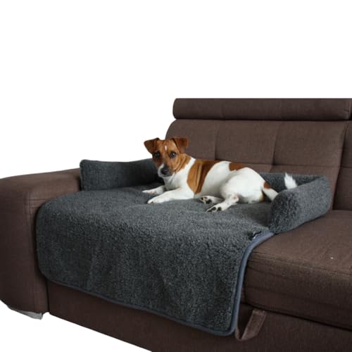 Perfect Wool - Hundebett Wolle, Hundedecke, Hundematte Bodenkissen Hund auf die Couch, ins Auto, aufs Bett - Ausgezeichneter Wärmeisolator, Antiallergisch, Graphit, 75x75x13cm Perfect Wool - Hundebett Wolle, Hundedecke, Hundematte Bodenkissen Hund auf die Couch, ins Auto, aufs Bett - Ausgezeichneter Wärmeisolator, Antiallergisch, Graphit, 75x75x13cm von Perfect Wool