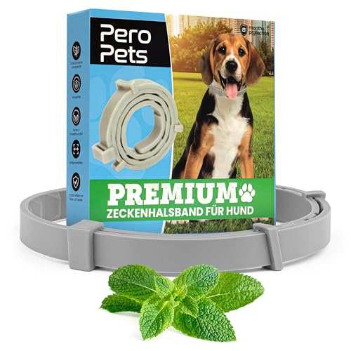 PERO PETS Tick Collar for Dogs & Cats - Collar Against Ticks, Fleas, Mosquitoes, Lice - Tick Collar Flea Collar Waterproof - Effectiveness 8 Months von Pero Pets