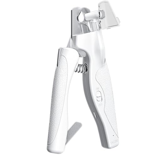 Pesderty Nagelknipser für Katzen und Hunde mit LED-Licht, Professioneller Krallenschneider für Haustiere mit Sicherheitsverriegelung, Fellpflege-Werkzeugset für Haustiere von Pesderty