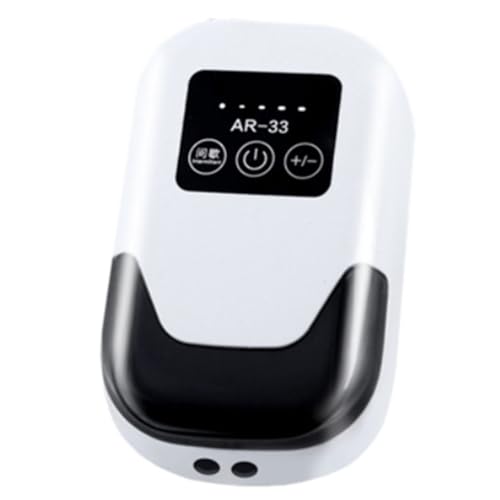Pesderty wasserdichte Sauerstoff-Luftpumpe für Aquarien, Luftkompressor, Belüfter, USB-Aufladbar, Ultraleises Angeln im Freien (AR33) von Pesderty