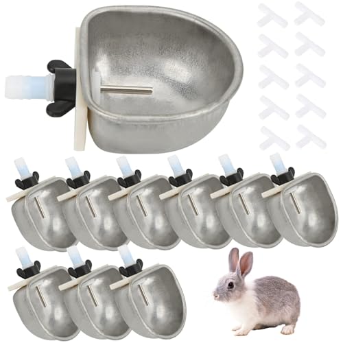 10pcs Kaninchen -Wasserspender, 2, 6 -Zoll von Pesoncarl