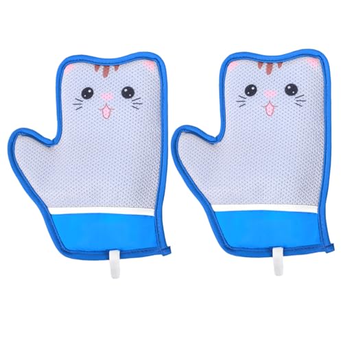 2pcs Haustierhaarentfernungshandschuh, süßes Netz wiederverwendbarer elektrostatischer Katzenpflegehandschuhe, hängende Haustierversorgungen für Couch, Möbel, Teppich, Autositz, Haarentfernungsrollen 2pcs Haustierhaarentfernungshandschuh, süßes Netz wiederverwendbarer elektrostatischer Katzenpflegehandschuhe, hängende Haustierversorgungen für Couch, Möbel, Teppich, Autositz, Haarentfernungsrollen von Pesoncarl