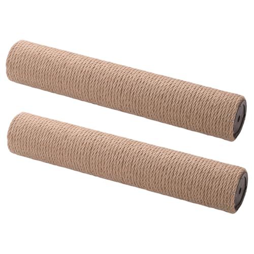 Pesoncarl 2pcs Katzenkratzer nach dem Austausch, 16-Zoll-Verschleiß-resistenten Jute-Katzenbaumersatzposten, 8-mm-Schrauben Pesoncarl 2pcs Katzenkratzer nach dem Austausch, 16-Zoll-Verschleiß-resistenten Jute-Katzenbaumersatzposten, 8-mm-Schrauben von Pesoncarl
