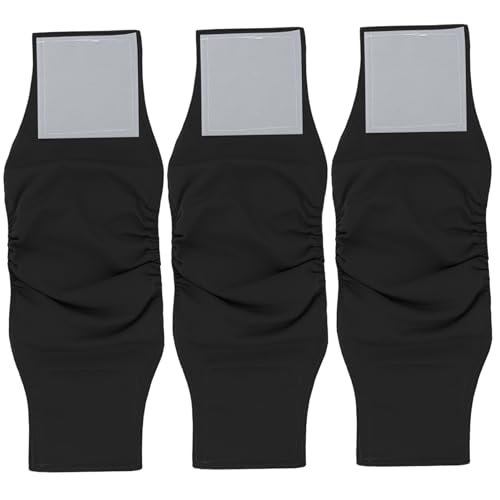 3pcs waschbare Hundwindeln bequem und weiche Bauchbänder für männliche Hunde absorbieren Wasserhundwindeln Männliche Wiederverwendbare Elastizitätswickel für Welpen und Katzen von Pesoncarl