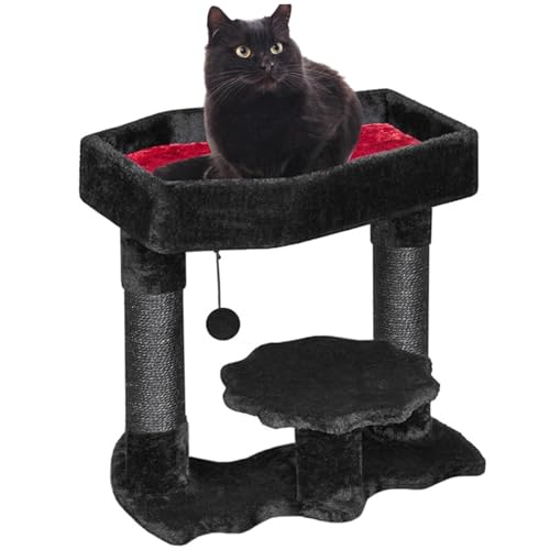 Gothic Cat Tree mit Sargkatze Bett Halloween Black Tree Tower mit Schwesternkratzern und Spinnenspielzeug 20 in hohen Türmen mit weichem Bett Halloween Haustiermöbel, 2025 Gothic Cat Tree mit Sargkatze Bett Halloween Black Tree Tower mit Schwesternkratzern und Spinnenspielzeug 20 in hohen Türmen mit weichem Bett Halloween Haustiermöbel, 2025 von Pesoncarl