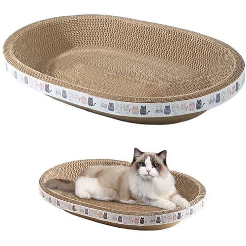 Kratzerpolster, Katzenkratzer, runde Pappkatze Kratzer, wölbende Wellpapierkratzer, 16, 9 x 10, 2 x 3, 5 kleine Couch -Beschützer, Kratzer für Innenkatzen Kratzerpolster, Katzenkratzer, runde Pappkatze Kratzer, wölbende Wellpapierkratzer, 16, 9 x 10, 2 x 3, 5 kleine Couch -Beschützer, Kratzer für Innenkatzen von Pesoncarl