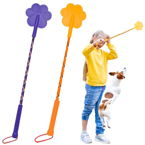 Pesoncarl 2pcs Hundetrainingsstick, 16, 5 x 3, 9 Zoll Gummi-Hundetraining-Werkzeuge mit rutschfestem Griff, Pflaumenklaue und Lanyard, niedlicher Stock für Welpenkatze Pesoncarl 2pcs Hundetrainingsstick, 16, 5 x 3, 9 Zoll Gummi-Hundetraining-Werkzeuge mit rutschfestem Griff, Pflaumenklaue und Lanyard, niedlicher Stock für Welpenkatze von Pesoncarl