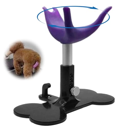 Pesoncarl Dog Grooming Stand Silicone 5.7"-7.3" Adjustable Dog Stand for Grooming Keeps Dogs Standing Up Suitable for Both Large and Small Dogs Support Bathing Trimming, Claw Care von Pesoncarl