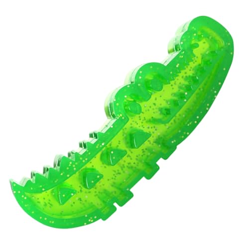 Pesoncarl Hundekauspielzeug für Aggressive Kauen 6, 3 x 2, 4 Zoll Alligator Hund Slow Feeder Puzzle Toy für die Zähnereinigung, beschäftigen Sie sie von Pesoncarl