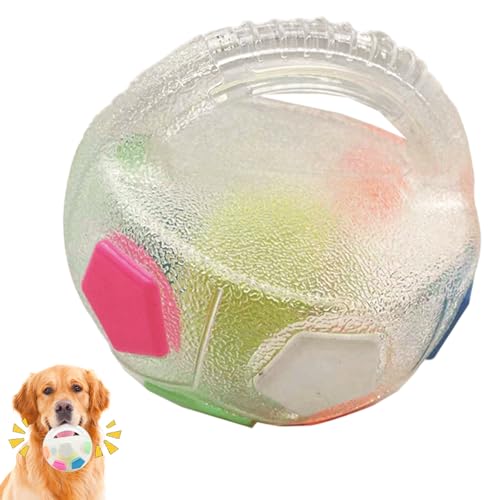 Pesoncarl Hundekugeln für Aggressive Chewers 7x7 interaktiver unzerstörbarer Hundeball mit transparenten und farbenfrohen Spielzeugen für das Training, abrufen Pesoncarl Hundekugeln für Aggressive Chewers 7x7 interaktiver unzerstörbarer Hundeball mit transparenten und farbenfrohen Spielzeugen für das Training, abrufen von Pesoncarl