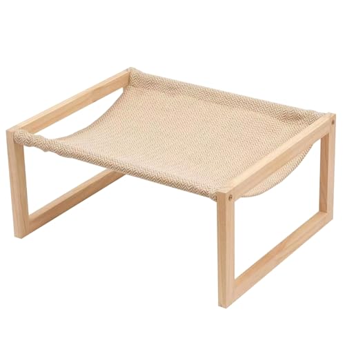 Pesoncarl Katzen-Hängemattenbett 21x17x10 feuchtigkeitsdes, abnehmbar, waschbares, komfortable Holzkatze, geeignet für Katzen, Hund, Hasen und mehr Pesoncarl Katzen-Hängemattenbett 21x17x10 feuchtigkeitsdes, abnehmbar, waschbares, komfortable Holzkatze, geeignet für Katzen, Hund, Hasen und mehr von Pesoncarl