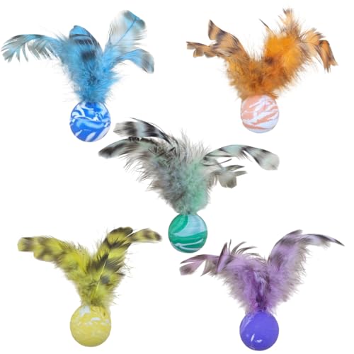 Pesoncarl Katzenballspielzeug, 5pcs Gummi Pesoncarl Katzenballspielzeug, 5pcs Gummi von Pesoncarl