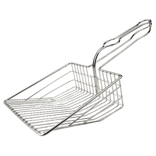 Pesoncarl Katzenstreu Schaufel großer und Schwerer Eisenstreu Schaufel mit ergonomischem Griff Easy Wäsche hohl aus dem Poop- für Zuhause Pesoncarl Katzenstreu Schaufel großer und Schwerer Eisenstreu Schaufel mit ergonomischem Griff Easy Wäsche hohl aus dem Poop- für Zuhause von Pesoncarl