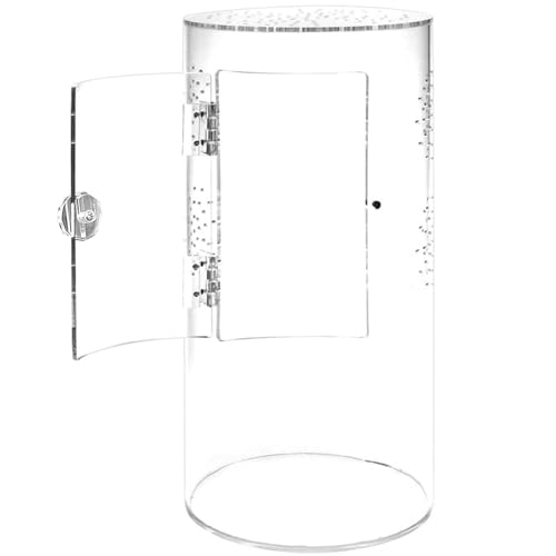 Pesoncarl Sprungspinnengehäuse, vordere Öffnung Spinnen -Terrarium mit Kreuzbelüftung, wasserdichtes Acryl -Reptiliengehäuse Pesoncarl Sprungspinnengehäuse, vordere Öffnung Spinnen -Terrarium mit Kreuzbelüftung, wasserdichtes Acryl -Reptiliengehäuse von Pesoncarl