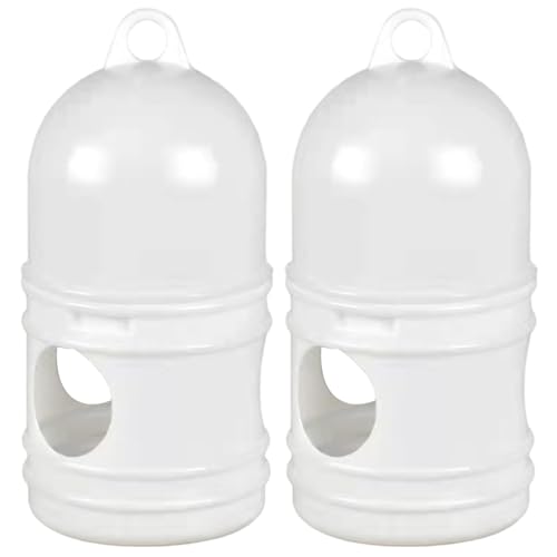 Vogelwasserspender 2pcs 1l Plastikpaarung Wasserer Hanging Vogel Wasserfuttermittel für Käfig Haustier Papagei Grüße Wachteln Hühner leicht zu reinigen zu reinigen Vogelwasserspender 2pcs 1l Plastikpaarung Wasserer Hanging Vogel Wasserfuttermittel für Käfig Haustier Papagei Grüße Wachteln Hühner leicht zu reinigen zu reinigen von Pesoncarl