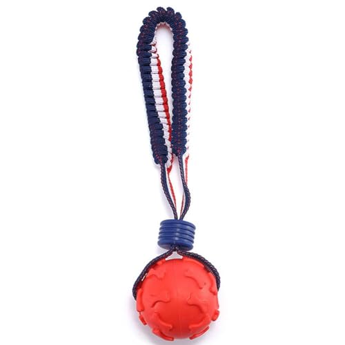 Pessrrtewg Hundespielzeug, federnder Gummiball, Kauspielzeug, Haustier-Hundespielzeug, Ball mit Schnur, interaktives Hundespielzeug, Spielzeug für große Hunde Pessrrtewg Hundespielzeug, federnder Gummiball, Kauspielzeug, Haustier-Hundespielzeug, Ball mit Schnur, interaktives Hundespielzeug, Spielzeug für große Hunde von Pessrrtewg