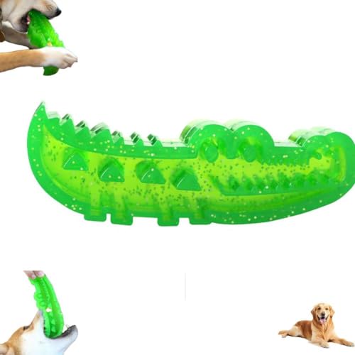 Pessrrtewg Langsames Kau- und Apportier-Krokodil-Spielzeug, niedliches Kauspielzeug, interaktiver Spender, Krokodil-Kauspielzeug für kleine, mittelgroße und große Hunde Pessrrtewg Langsames Kau- und Apportier-Krokodil-Spielzeug, niedliches Kauspielzeug, interaktiver Spender, Krokodil-Kauspielzeug für kleine, mittelgroße und große Hunde von Pessrrtewg