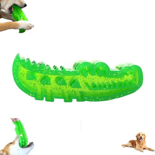Pessrrtewg Langsames Kau- und Apportier-Krokodil-Spielzeug, niedliches Kauspielzeug, interaktiver Spender, Krokodil-Kauspielzeug für kleine, mittelgroße und große Hunde Pessrrtewg Langsames Kau- und Apportier-Krokodil-Spielzeug, niedliches Kauspielzeug, interaktiver Spender, Krokodil-Kauspielzeug für kleine, mittelgroße und große Hunde von Pessrrtewg