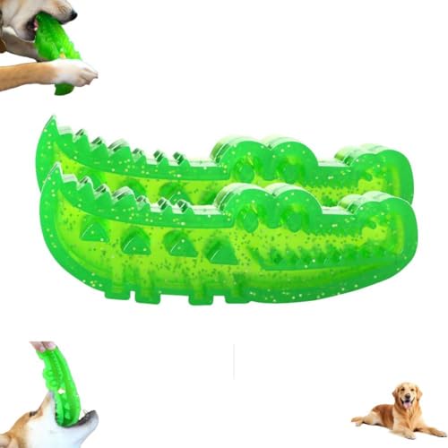 Pessrrtewg Langsames Kau- und Apportier-Krokodil-Spielzeug, niedliches Kauspielzeug, interaktiver Spender, Krokodil-Kauspielzeug für kleine, mittelgroße und große Hunde Pessrrtewg Langsames Kau- und Apportier-Krokodil-Spielzeug, niedliches Kauspielzeug, interaktiver Spender, Krokodil-Kauspielzeug für kleine, mittelgroße und große Hunde von Pessrrtewg