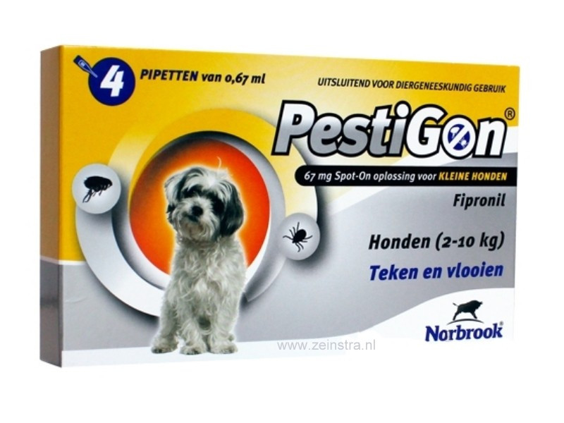 Pestigon Spot-On für den Hund von 2 bis 10 kg 3 x 4 Pipetten Pestigon Spot-On für den Hund von 2 bis 10 kg 3 x 4 Pipetten von Pestigon