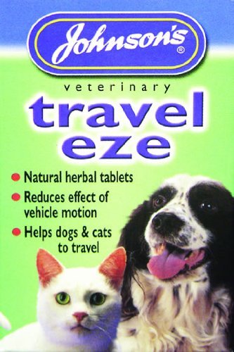 Travel-Eze Dog Travel Sickness Tablets - Johnson's (TP)(JTST) von Pet-Bliss