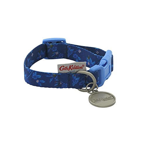 Pet Brands Kidston Flora Hundehalsband, verstellbar, klein, Blau von Pet Brands