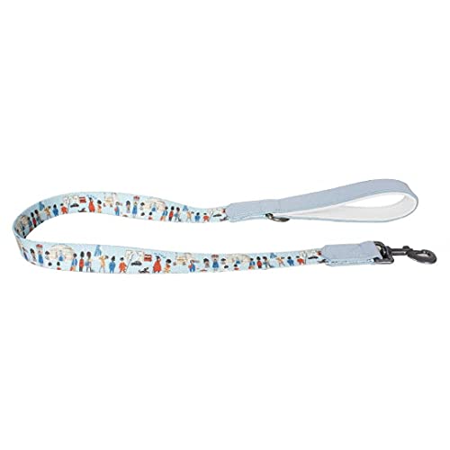 Pet Brands Cath Kidston Hundeleine, London-Druck, Baumwolle, mit weichem PU-Ledergriff, 1,5 m x 2 cm Pet Brands Cath Kidston Hundeleine, London-Druck, Baumwolle, mit weichem PU-Ledergriff, 1,5 m x 2 cm von Pet Brands