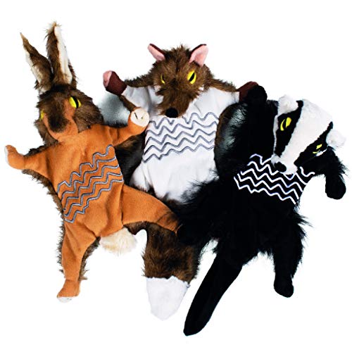 Pet Brands Hundespielzeug-Set, Plüsch, quietschend, kein Füllen, Wald, Tiere, Kauspielzeug, realistisches Plüsch-Dachs, L Pet Brands Hundespielzeug-Set, Plüsch, quietschend, kein Füllen, Wald, Tiere, Kauspielzeug, realistisches Plüsch-Dachs, L von Pet Brands