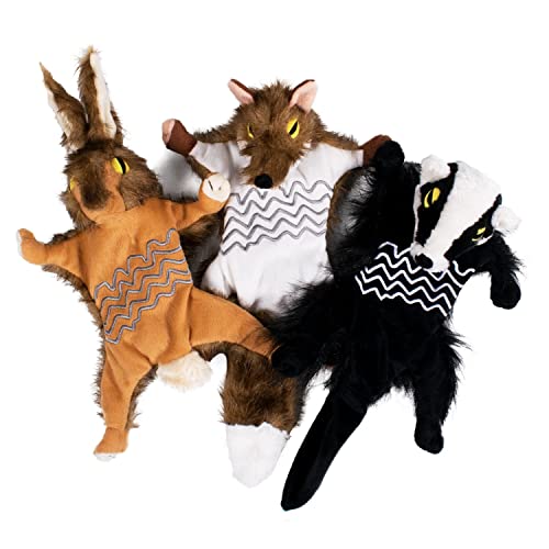 Pet Brands Plüsch Hundespielzeug Weiches Quietschen Fuchs Haustier Spielzeug Keine Füllung Kuscheltier für Hunde - Klein Pet Brands Plüsch Hundespielzeug Weiches Quietschen Fuchs Haustier Spielzeug Keine Füllung Kuscheltier für Hunde - Klein von Pet Brands