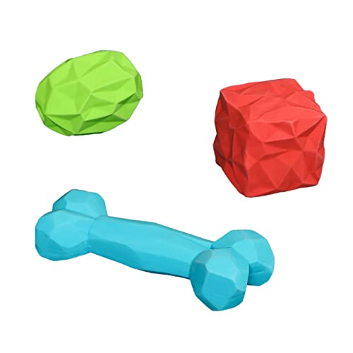 Pet Brands Polydog Geo Latex Kauspielzeug für Hunde, 48 Stück Pet Brands Polydog Geo Latex Kauspielzeug für Hunde, 48 Stück von Pet Brands