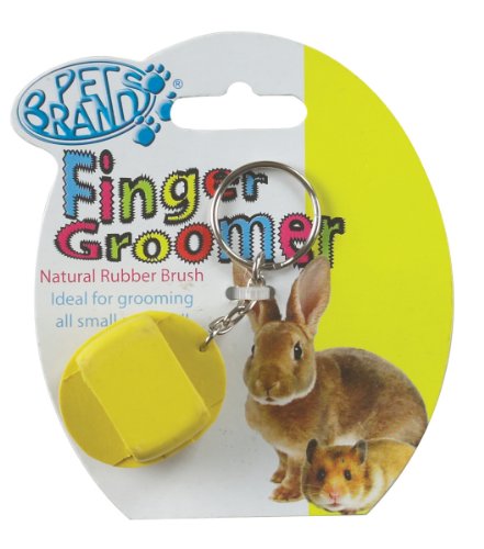 Petsentials Fingerpflege für Kleintiere, weiche Haustierbürste für Meerschweinchen, Hamster, Kaninchen und kleine Haustiere, perfekt für Kätzchen und Welpen, einfaches und problemloses Pflegezubehör Petsentials Fingerpflege für Kleintiere, weiche Haustierbürste für Meerschweinchen, Hamster, Kaninchen und kleine Haustiere, perfekt für Kätzchen und Welpen, einfaches und problemloses Pflegezubehör von Pet Brands
