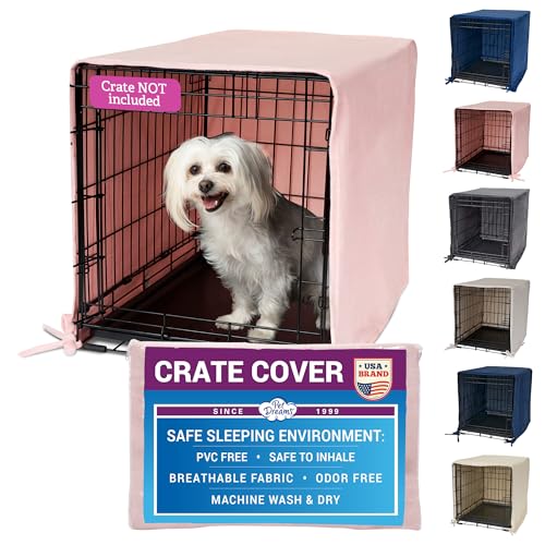 Pet Dreams Hundekäfigabdeckung, atmungsaktiv, Hundehüttenabdeckung, Einzeltür, Hundekäfigabdeckungen für Hundekäfige, Stoffhundekäfigabdeckungen (Passt für iCrates 18, 24, 30, 36, 42, 48 Zoll) Pet Dreams Hundekäfigabdeckung, atmungsaktiv, Hundehüttenabdeckung, Einzeltür, Hundekäfigabdeckungen für Hundekäfige, Stoffhundekäfigabdeckungen (Passt für iCrates 18, 24, 30, 36, 42, 48 Zoll) von Pet Dreams