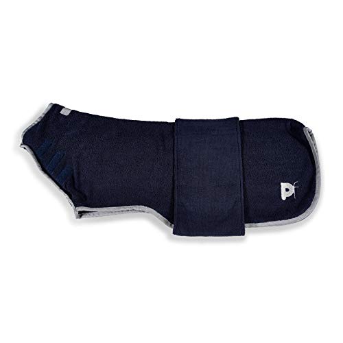 Petface Outdoor Paws Abtropfmantel, Mikrofaser, Größe S, 40 cm von Petface