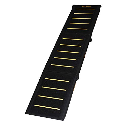 Pet Gear Travel Lite Dreifach-Faltrampe mit Reflektoren von Pet Gear
