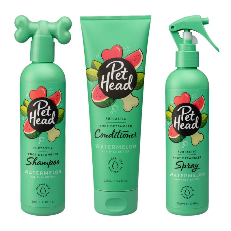 Pet Head Furtastic - Set 3-teilig (Shampoo, Conditioner, Spray) von Pet Head