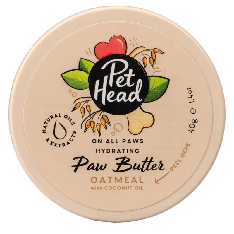Pfotenbalsam für Hunde: Pet Head On All Paws Paw Butter - Hafer von Pet Head