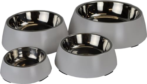 Pet-Joy Products DoggyBowl Metallic Hundenapf, Farbe:White, Größe:S von Pet-Joy Products