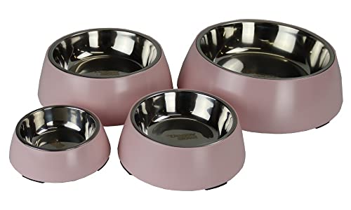 Pet-Joy Products DoggyBowl Metallic Hundenapf, Farbe:pink, Größe:L von Pet-Joy Products