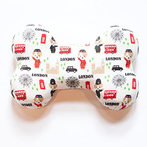 Grehge British Squeaker Bone Dog Toy-Full size squeaky insert (London) von Pet London