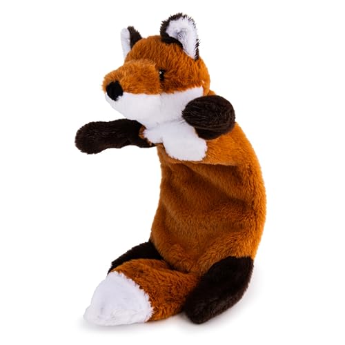 Pet London Crinkle Flattie Fox Quietschendes Hundespielzeug, Hundezubehör, weicher Plüsch, Spielzeug, zwei versteckte Quietscher Pet London Crinkle Flattie Fox Quietschendes Hundespielzeug, Hundezubehör, weicher Plüsch, Spielzeug, zwei versteckte Quietscher von Pet London