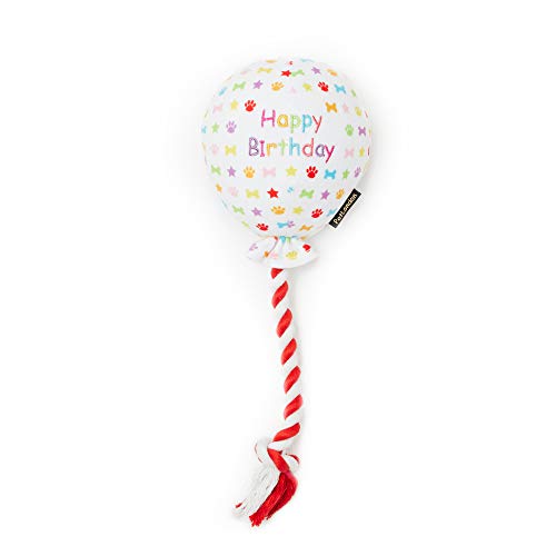 Pet London Geburtstagsballon-Hundespielzeug – Feiern Sie den Happy Birthday Ihres Hundes – Plüsch, buntes Regenbogen-Konfetti-Muster, Hunde-Party-Geschenk, besonderen Tag, Pet London Geburtstagsballon-Hundespielzeug – Feiern Sie den Happy Birthday Ihres Hundes – Plüsch, buntes Regenbogen-Konfetti-Muster, Hunde-Party-Geschenk, besonderen Tag, von Pet London