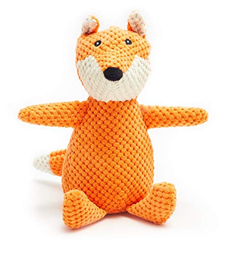 Pet London Woodland Fox Hundespielzeug aus Plüsch, Orange mit strukturiertem Stoff und Quietschelement im Inneren für Hunde oder Welpen Pet London Woodland Fox Hundespielzeug aus Plüsch, Orange mit strukturiertem Stoff und Quietschelement im Inneren für Hunde oder Welpen von Pet London