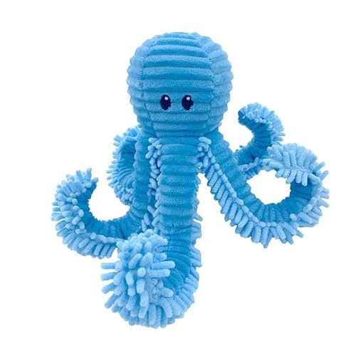 Pet Lou Blue Bay Hundespielzeug Octopus, 35,6 cm Länge von Pet Lou