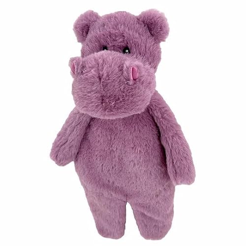 Pet Lou Floppy Hippo, 33 cm Höhe, Lavendel, superweich, Plüschtiere von Pet Lou
