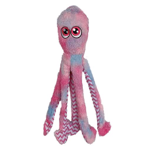 Pet Lou Octopus Plüschtier mit Batikmuster, 40,6 cm lang, Rosa von Pet Lou